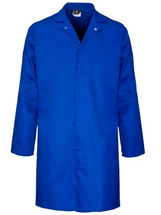 Polycotton Food Coat Inner Pocket Royal